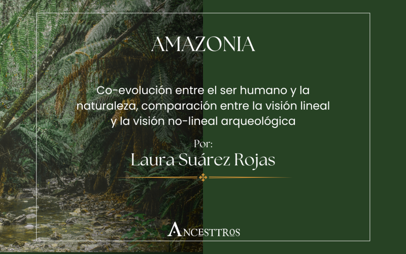 Co-evolución entre el ser humano y la naturaleza, comparación entre la visión lineal y la visión no lineal arqueológica